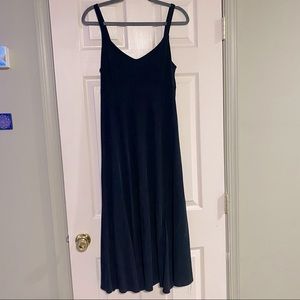 Gap little black midi dress size S